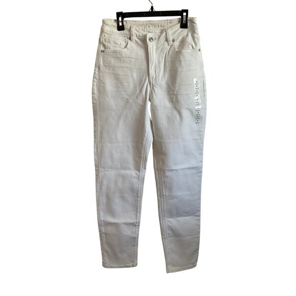 American Eagle Outfitters Denim - American Eagle Women’s Bright White Crossover Waist Mom Jeans - Size 2 - NEW